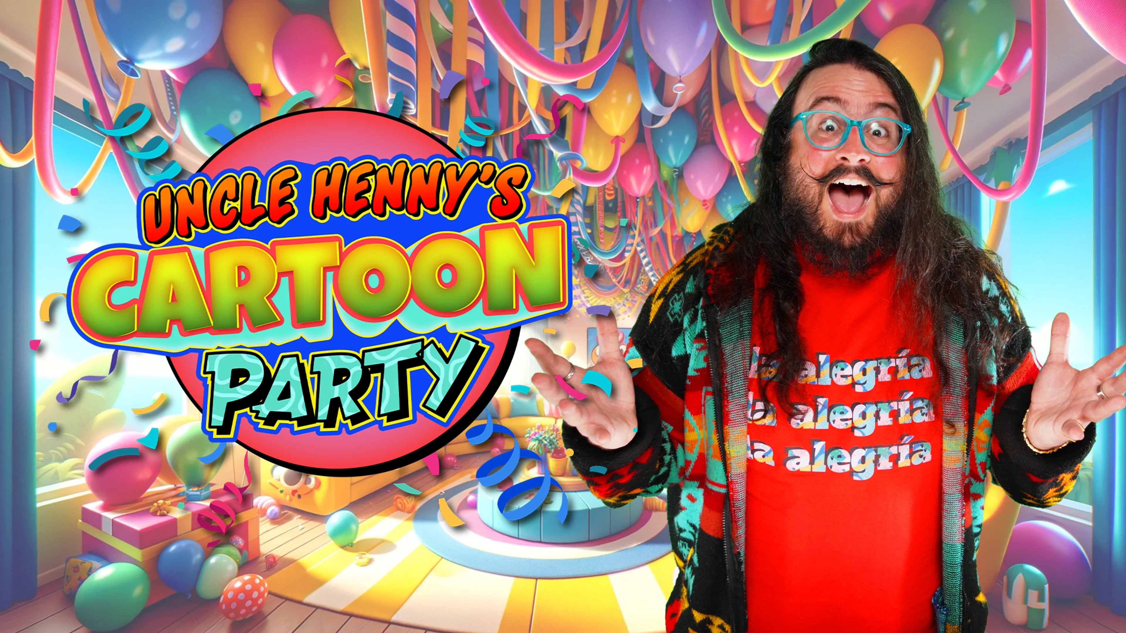 Uncle Henny's Cartoon Party poster